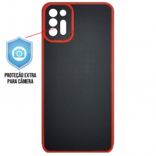 Capa para Motorola Moto G9 Plus - Storm Protector Vermelha